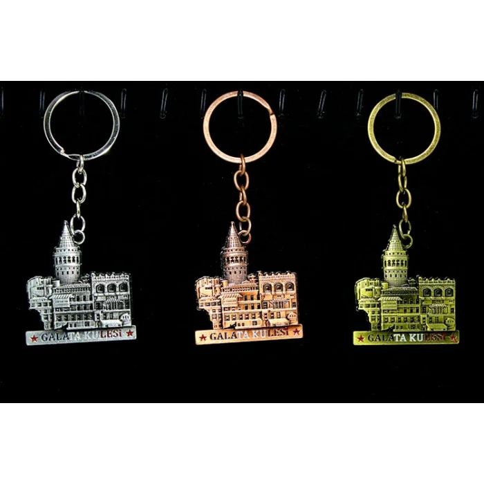 BUĞZ Metal Galata Kulesi Anahtarlık Model 4