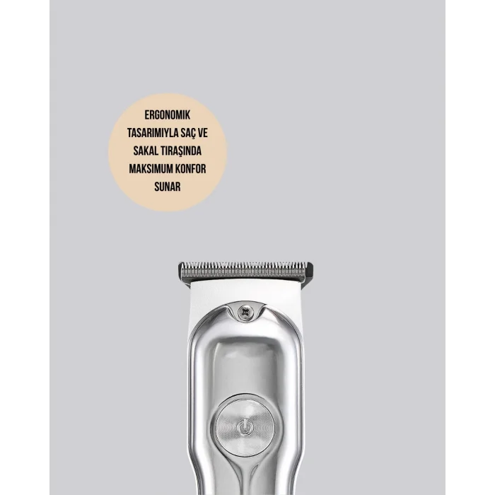 BUĞZ Metal Gövdeli Saç Sakal Kesme Makinesi – Hassas Kesim İçin