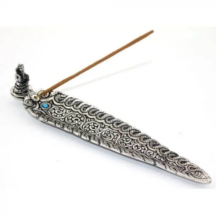  Metal Kayık Ganeşa Tütsülük Model 3