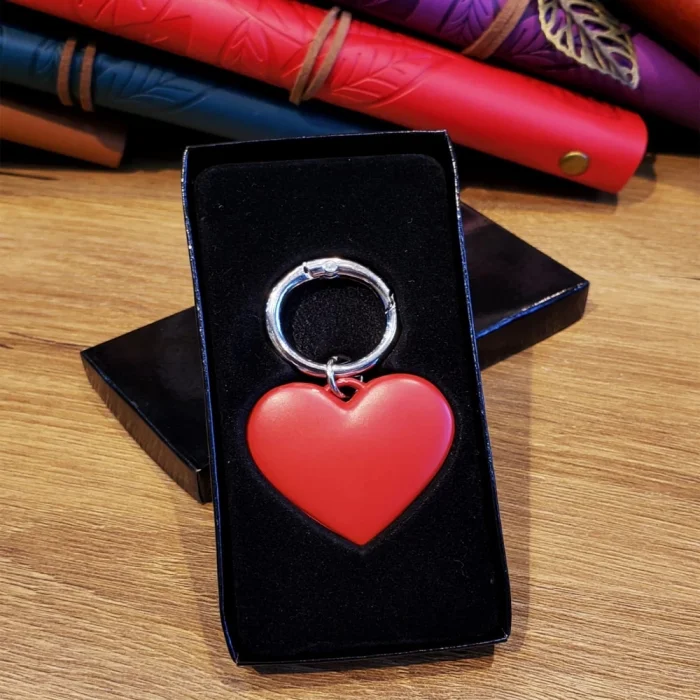  Metal Kırmızı Kalp Anahtarlık