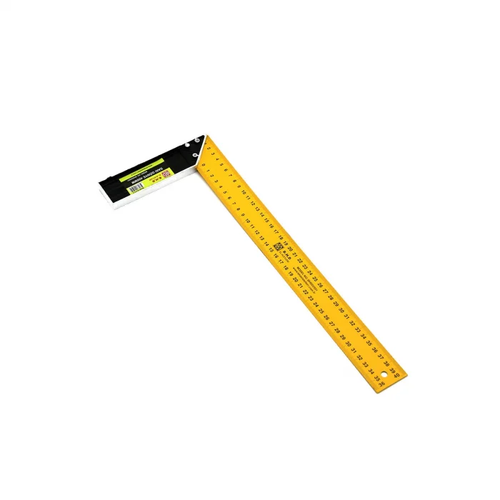 BUĞZ Metal Masa Gönyesi - 40 cm - Sarı Renk