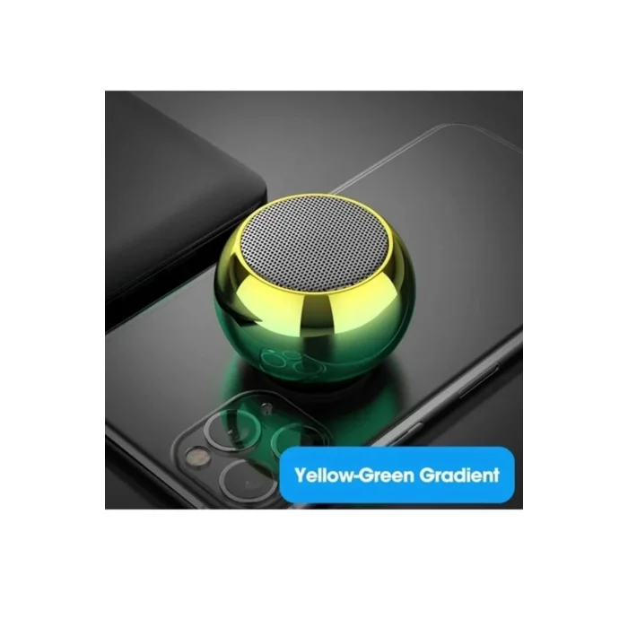  Metal Mini Kablosuz Hoparlör Şarjlı 4w Mini Bluetooth Speaker Tws Özellikli Ses Bombası
