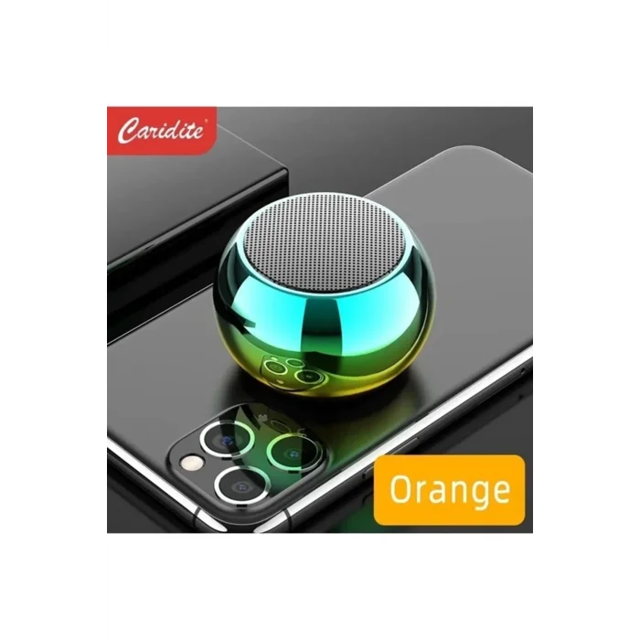  Metal Mini Kablosuz Hoparlör Şarjlı 4w Mini Bluetooth Speaker Tws Özellikli Ses Bombası
