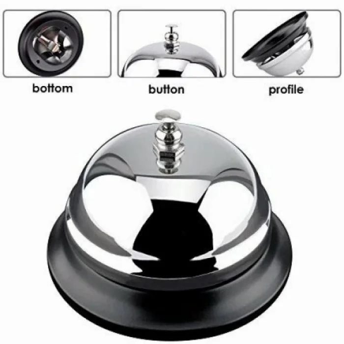 BUĞZ Metal Renkli Masa Otel Resepsiyon Zili ( BUĞZ )