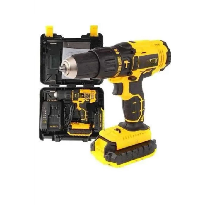 BUĞZ Metal Şanzıman Çift Akülü Bakır Sargı 24 Parça Led Aydınlatmalı Matkap Seti