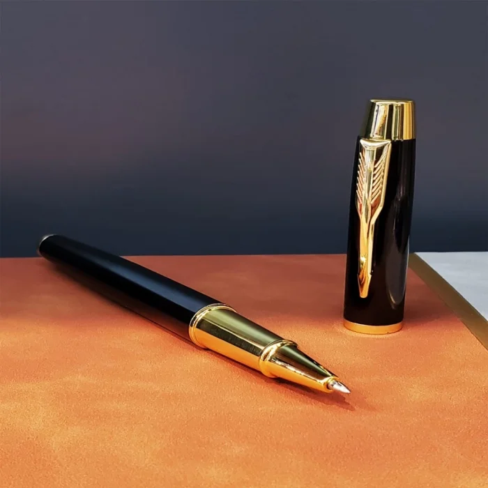  Metal Siyah Roller Tükenmez Kalem
