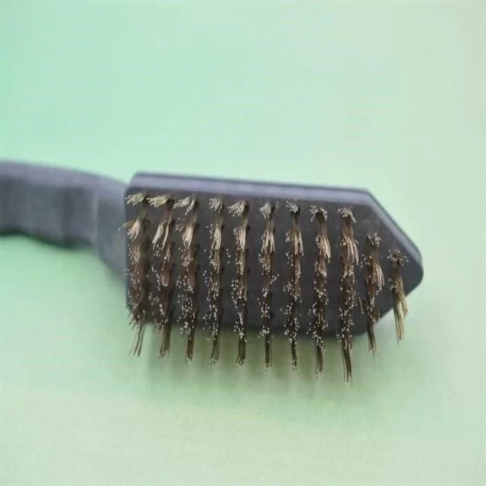 Metal Tel Fırça Plastik Saplı Pas Kir Sökme Temizleme Fırçası