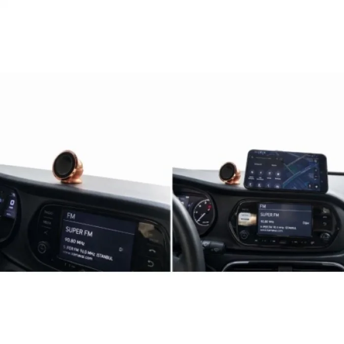 BUĞZ Metal Telefon Tutucu Torpidoya Yapışan Mıknatıslı