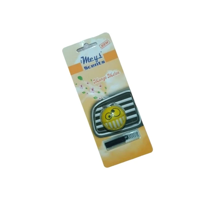 BUĞZ Meys Sarı Emoji Havalandırma Klips Araç Oto Izgara Kokusu Mango