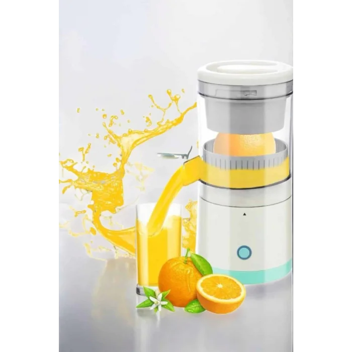  Meyve Sıkacağı USB Şarjlı Taşınabilir Çift Bıçaklı Güvenlik Kilidi