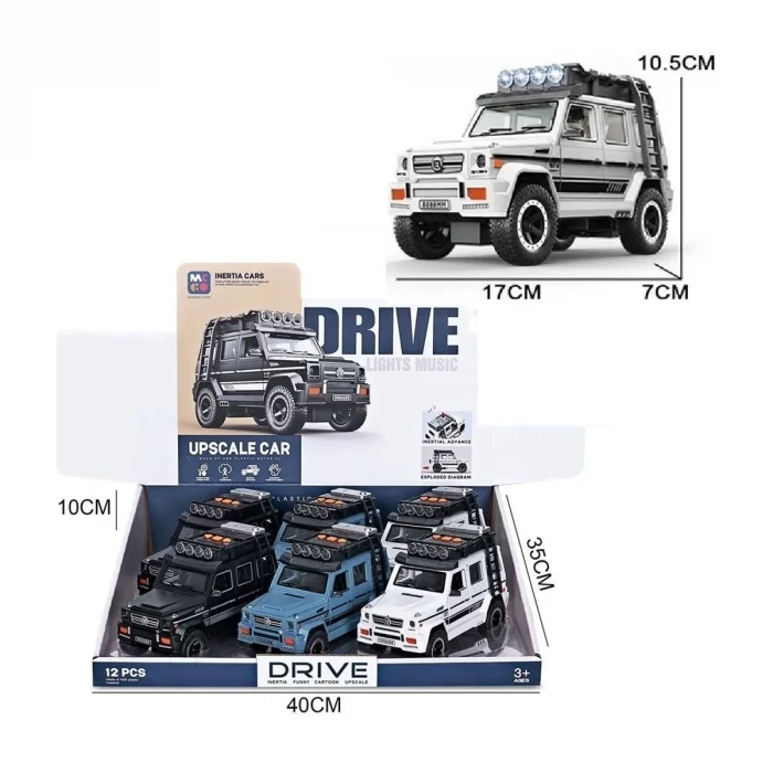 BUĞZ MG-D700-04 Işıklı Müzikli Lüks Jeep -1 adet Stokta Olan Gönderilir