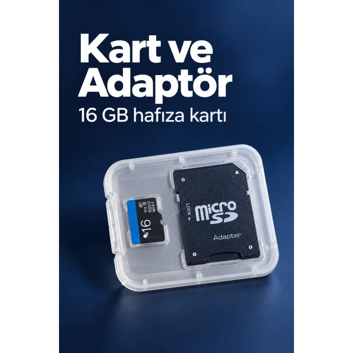 BUĞZ MicroSD Kart 16 GB SD Adaptör ile Birlikte - BUĞZ