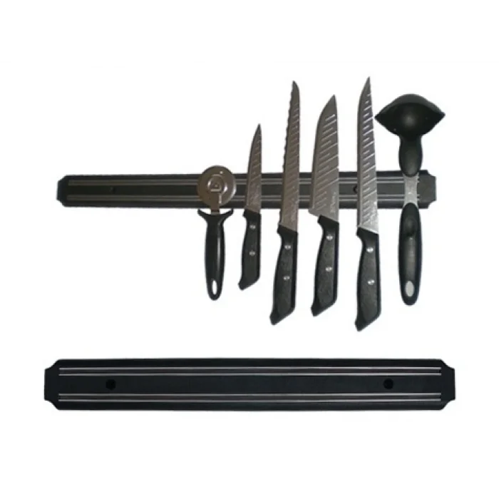 BUĞZ 55 Cm Manyetik Bıçak Tutucu - Duvara Monte Çelik Şerit, Mutfak Bıçak Askısı BX-313476