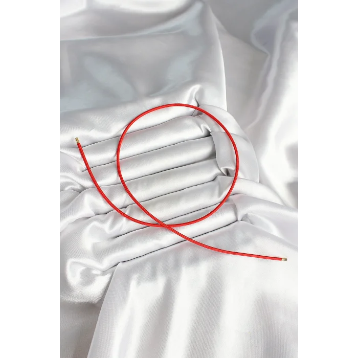 BUĞZ Mıknatıslı Kırmızı Renk Sarmal Kadın Bileklik - Lisinya