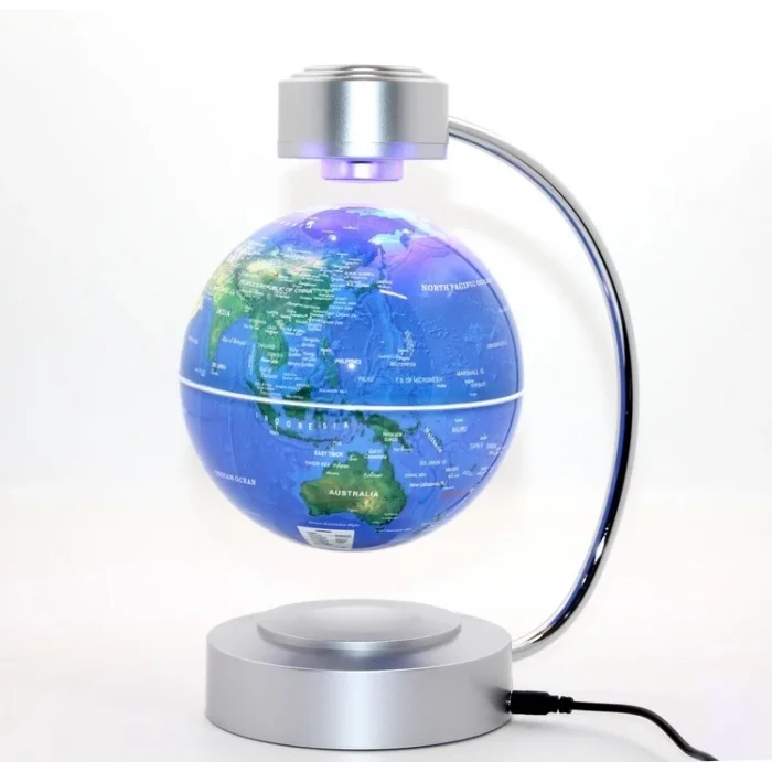 BUĞZ Mıknatıslı Ortada Dönen Dünya Küre Alk2105