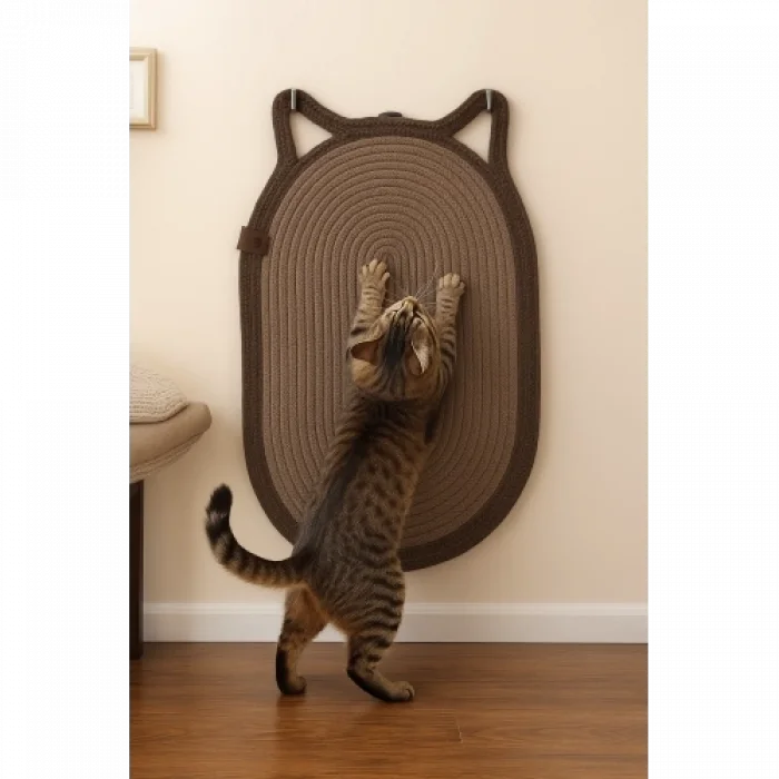  Mikopet Dekoratif Kedi Kulaklı Tırmalama Paspası