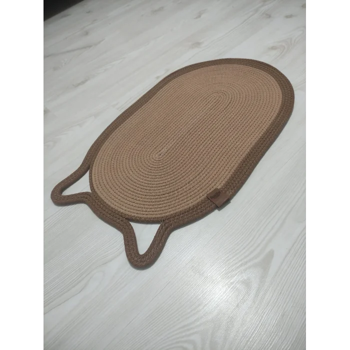 BUĞZ Mikopet Dekoratif Kedi Kulaklı Tırmalama Paspası