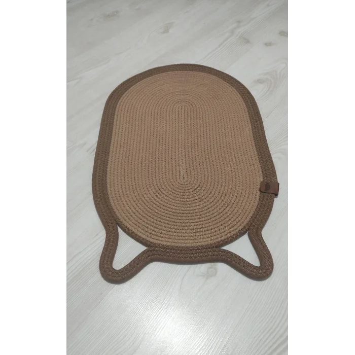 BUĞZ Mikopet Dekoratif Kedi Kulaklı Tırmalama Paspası