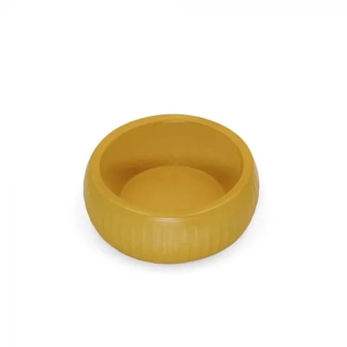  Mikopet Organik Seramik Mama Kabı Sarı