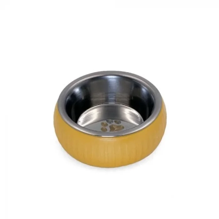  Mikopet Organik Seramik Mama Kabı Sarı