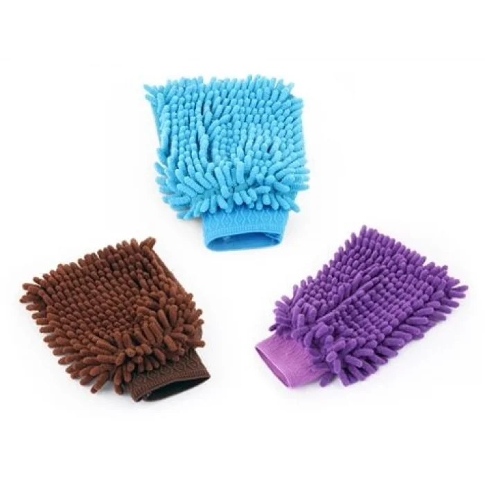 BUĞZ Mikrofiber Temizlik Eldiveni - Araç Yıkama Eldiveni Oto Yıkama Temizleme Cila Eldiveni