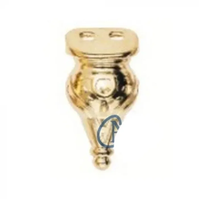 BUĞZ Minare Sandık Ayağı, Kutu Ayak 3 Cm - Sarı, 100 Adet