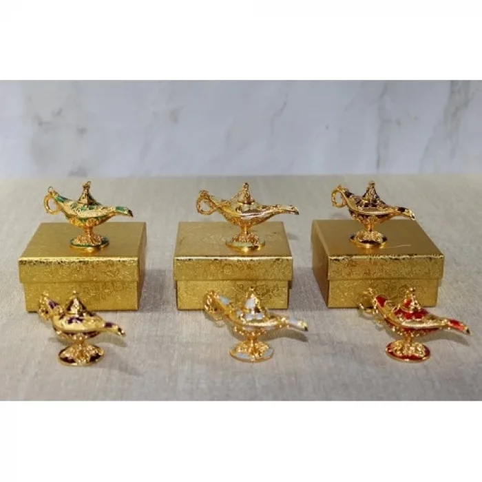  Mineli Metal Alaaddin Lambası Model 2