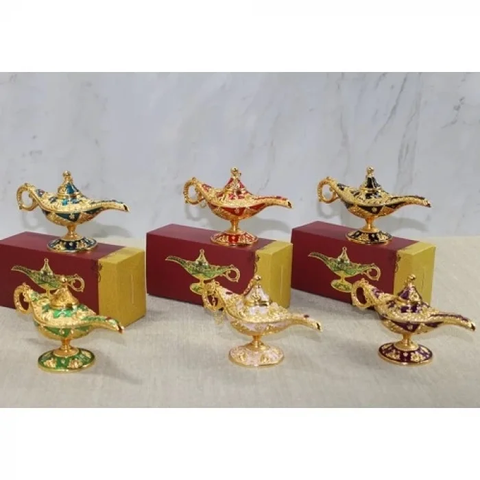 Mineli Metal Alaaddin Lambası Model 4