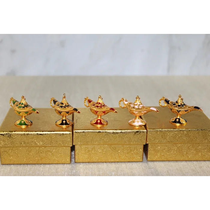 BUĞZ Mineli Metal Alaaddin Lambası Model 6