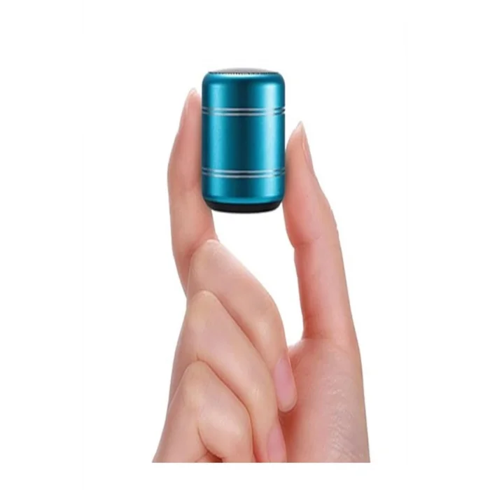 BUĞZ Mini Alüminyum TWS Kablosuz Bluetooth Hoparlör – Yuvarlak Metal Tasarım, Yüksek Bas ve Taşınabilir Özellikler ( BUĞZ )