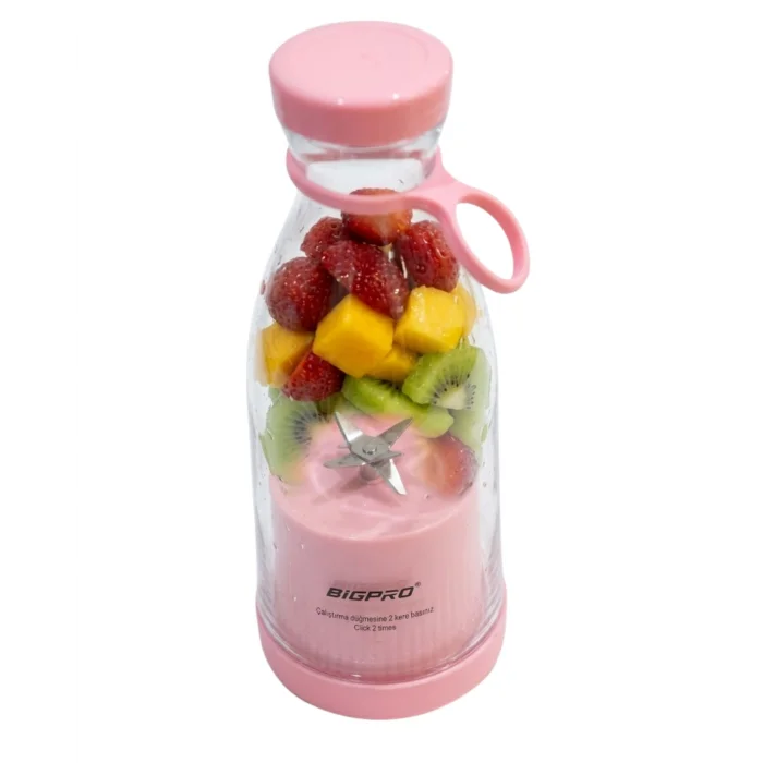 BUĞZ Mini Blender USB Şarjlı Smoothie Hazırlayıcı Kolay Temizlenebilir Tasarım - BUĞZ