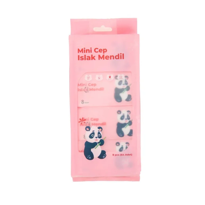 BUĞZ Mini Cep Islak Mendil Günlük Pratik 8'li Paket Bx40
