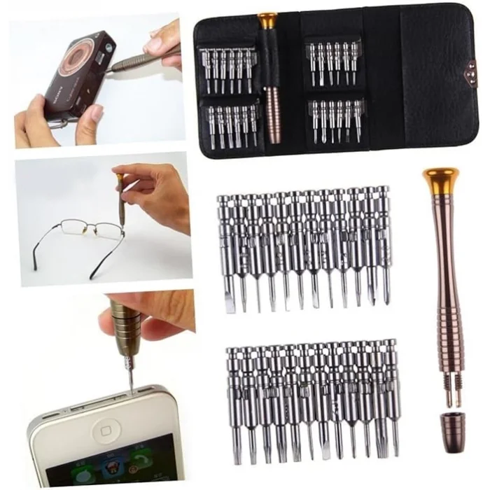  Mini Cüzdan Tornavida Seti