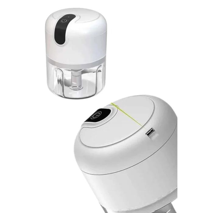 BUĞZ Mini Doğrayıcı Rondo Taşınabilir Mini El Blender Paslanmaz Çelik