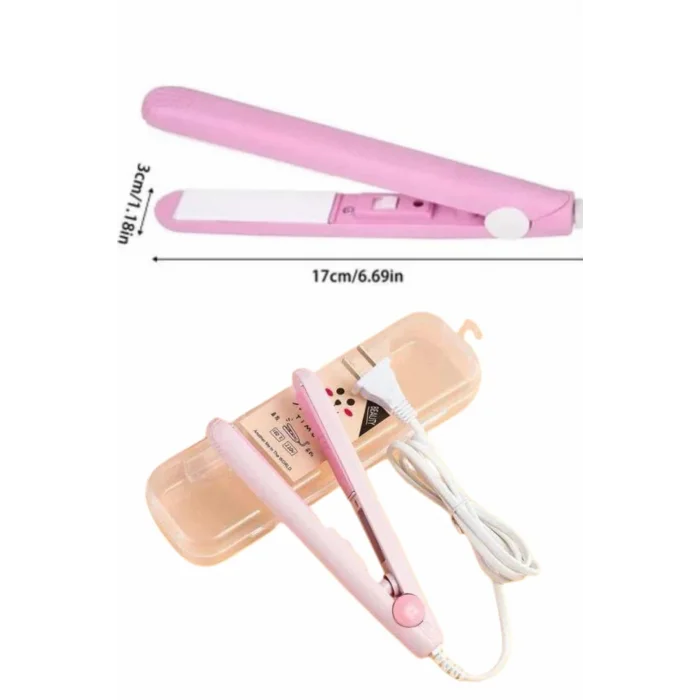 BUĞZ Mini Düzleştirici Seramik Kaplama Seyahat Tipi Elektriklenme Karşıtı - BUĞZ