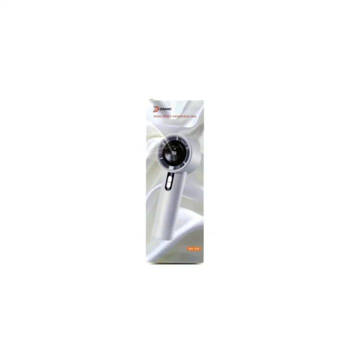 BUĞZ Mini El Fanı - Ayarlanabilir Hız - Dijital Gösterge - 5W - Karışık Renk