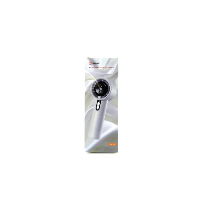 BUĞZ Mini El Fanı - Ayarlanabilir Hız - Dijital Gösterge - 5W - Karışık Renk