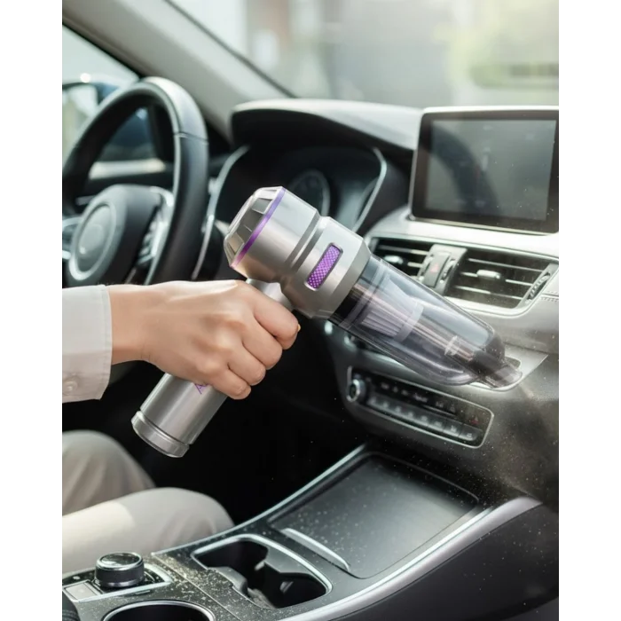 BUĞZ Mini El Süpürgesi Ev Araç Ofis Çok Amaçlı