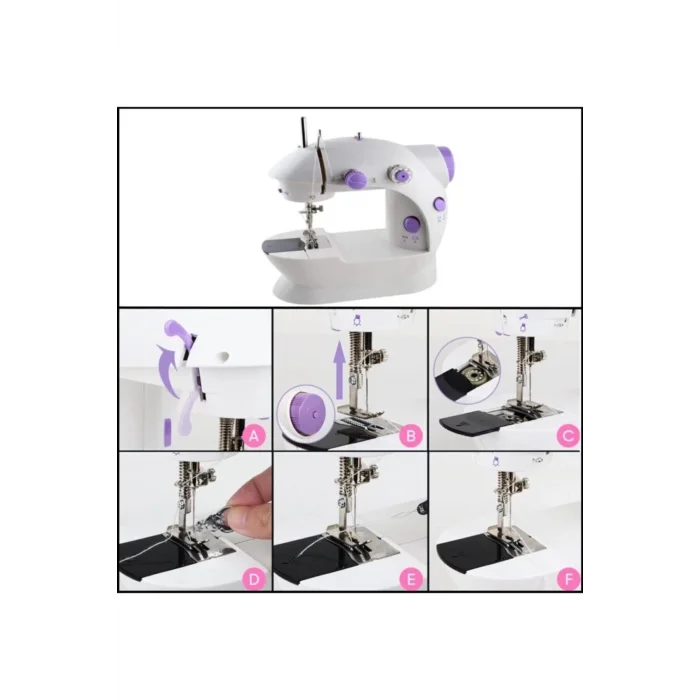 BUĞZ Mini Ev Dikiş Makinesi Pedallı Sewıng Machine