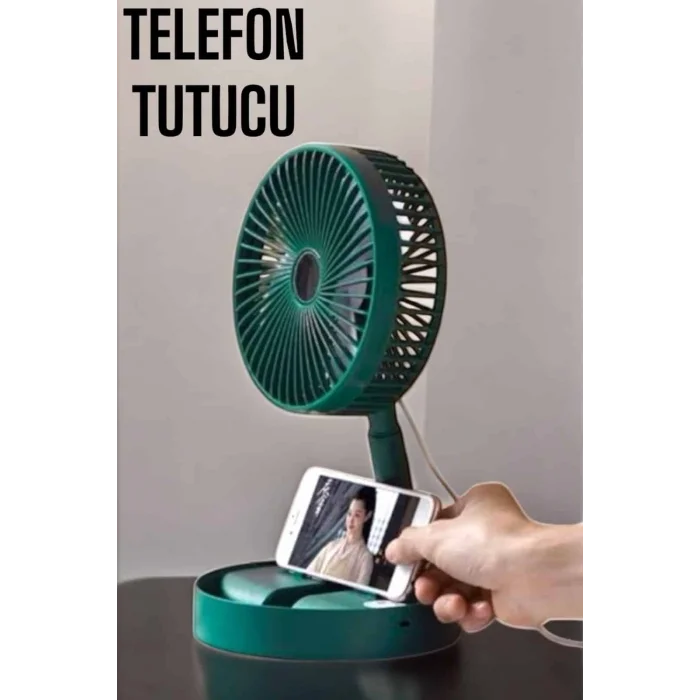 BUĞZ Mini Fan Soğutucu Telefon Tutucu Vantilatör