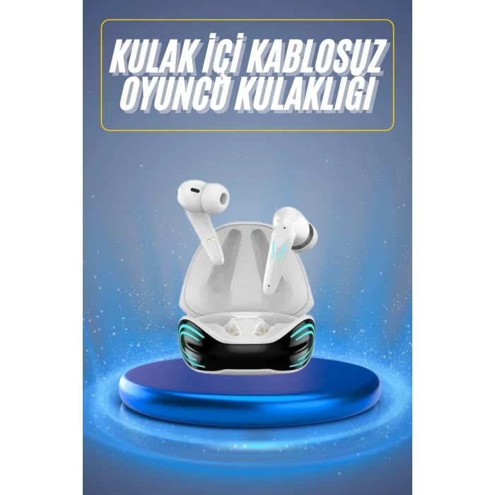 BUĞZ Mini Gaming Kulaklık Oyuncu Kulaklığı Bluetooth Kulaklık Android ve İOS Uyumlu