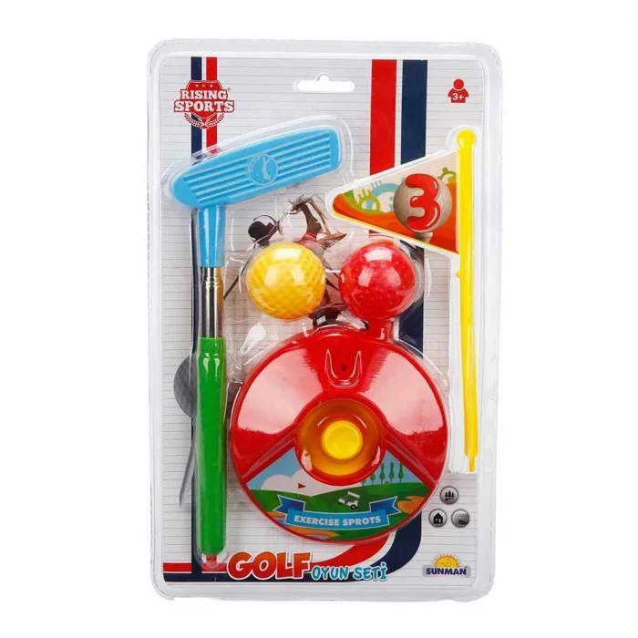 BUĞZ Mini Golf Oyun Seti - Sarı Top Çukuru
