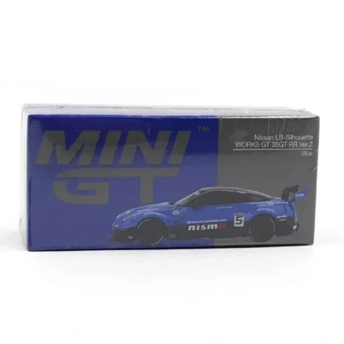 BUĞZ Mini GT 1/6 LB-Silhouette WORKS GT NISSAN 35GT-RR Ver.2 Blue