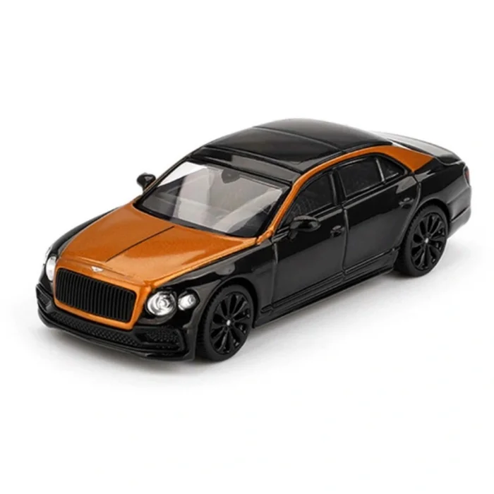 BUĞZ Mini GT 1/64 Bentley Flying Spur Orange Flame / Onyx - Blister Paket