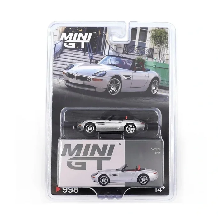 BUĞZ Mini GT 1/64 BMW Z8 Silver - Blister Paket