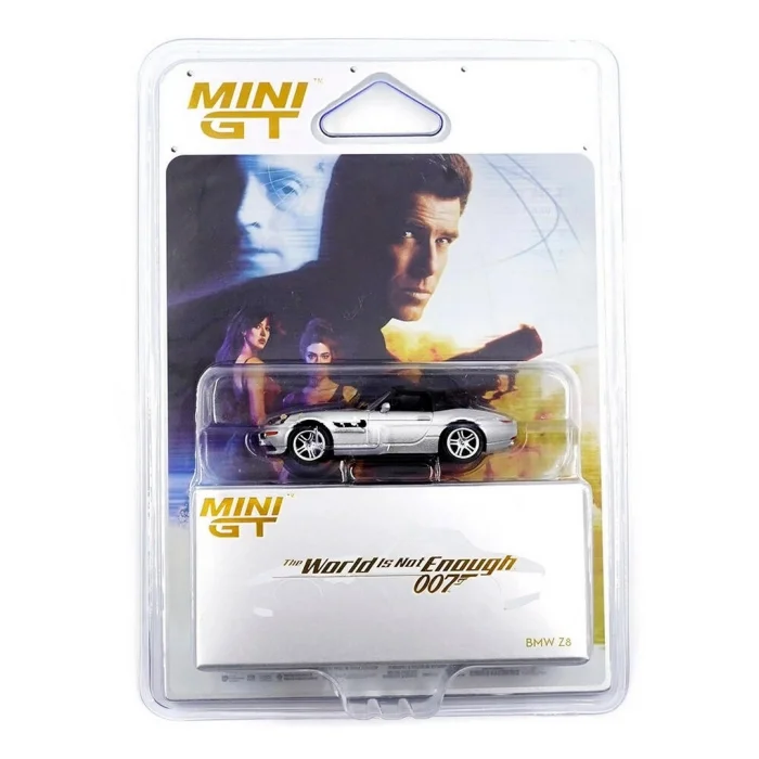 BUĞZ Mini GT 1/64 BMW Z8 The World Is Not Enough Blister Paket