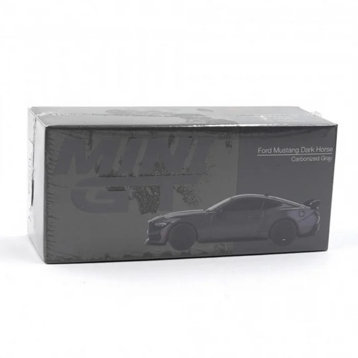 BUĞZ Mini GT 1/64 Ford Mustang Dark Horse Carbonized Gray