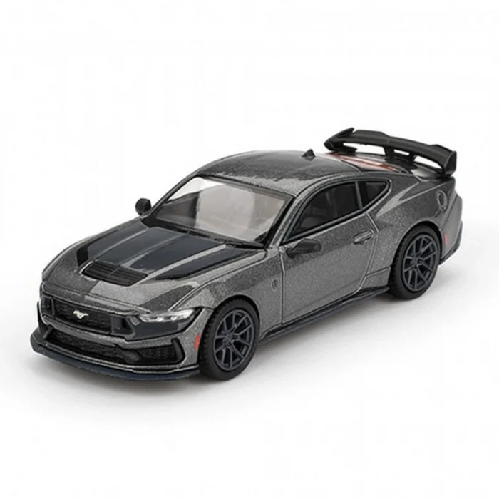 BUĞZ Mini GT 1/64 Ford Mustang Dark Horse Carbonized Gray