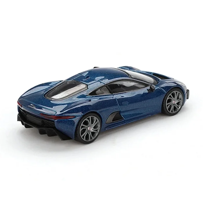  Mini GT 1/64 Jaguar C-X75 Blue