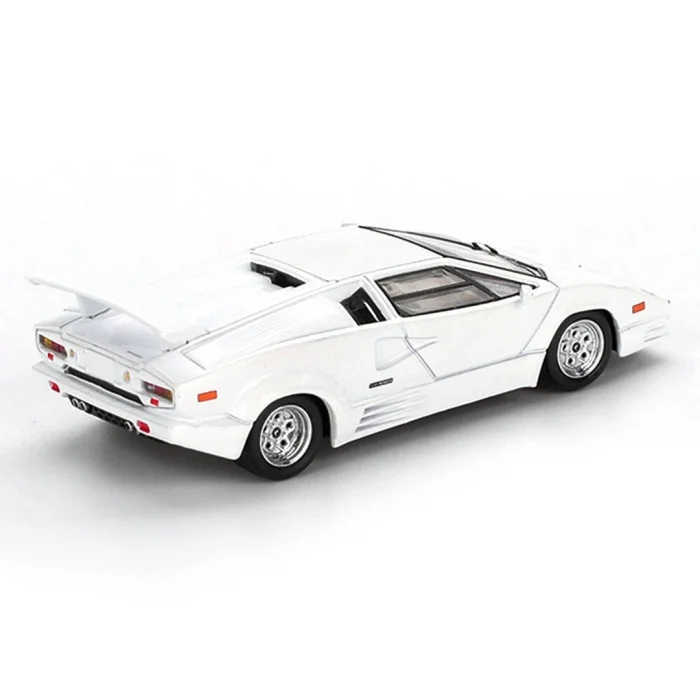BUĞZ Mini GT 1/64 Lamborghini Countach 25th Anniversary White - Blister Paket